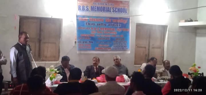 Students performing on stage