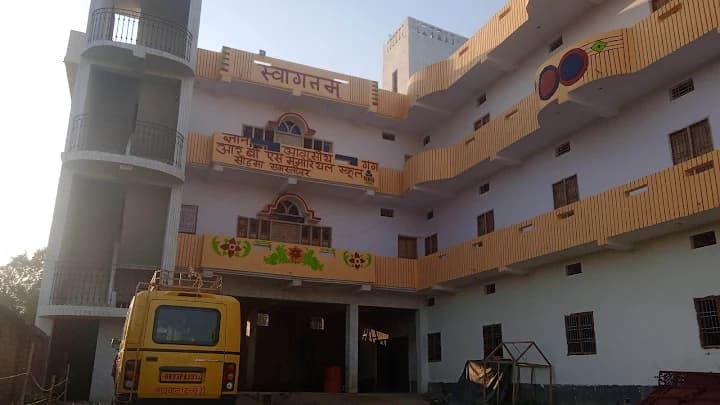 School building exterior view